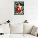 1Pcs Santa Claus Diamond Painting Full Drills Lovely Design 5D Embroidery