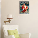 1Pcs Santa Claus Diamond Painting Full Drills Lovely Design 5D Embroidery