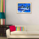 Full Drill 5D DIY Diamond Painting Cross Stitch Embroidery Home Decor Kits Snowy