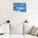 Full Drill 5D DIY Diamond Painting Cross Stitch Embroidery Home Decor Kits Snowy