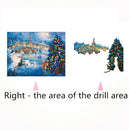1Pc Christmas night 5D Full Drill Diamond Painting Cross Stitch Kit Art Decor