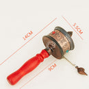1 Pcs 14cm Moving Hand Moving Tibet Buddhist Spinning Prayer Wheel For Wish Hot
