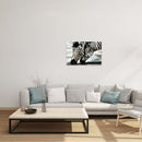 Canvas Wall Art Wild Life Zebra Painting Artwork for Home Decor Wall Hanging