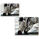 Canvas Wall Art Wild Life Zebra Painting Artwork for Home Decor Wall Hanging