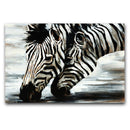 Canvas Wall Art Wild Life Zebra Painting Artwork for Home Decor Wall Hanging