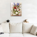 Hand Painted Flower Sunflower DIY Oil Painting by Numbers Canvas Kits Decor Art