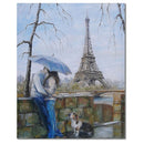 Hand Painted Couple DIY Oil Painting by Numbers Canvaas Kit Livingroom Decor