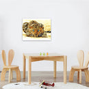 Hand Painted Animal Girl DIY Oil Painting by Numbers Canvaas Kit Home Decor Art