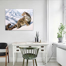 Hand Painted Animal Girl DIY Oil Painting by Numbers Canvaas Kits Room Decor Art