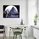 Hand-painted Animal Girl DIY Oil Painting by Numbers Canvas Kits Home Decor Art