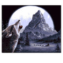 Hand-painted Animal Girl DIY Oil Painting by Numbers Canvas Kits Home Decor Art