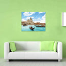 Hand Painted Sea View Flower DIY Oil Painting by Number Canvas Kits Home Decor