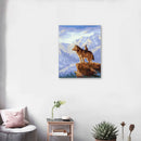 Hand Painted Animal DIY Oil Painting by Numbers Canvas Kits Room Decor Gift