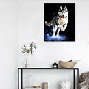 Hand Painted Animal DIY Oil Painting by Numbers Canvas Kits Room Decor Gift