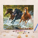 DIY Digital Oil Painting Kits Paint by Numbers on Canvas Scenery Home Decor