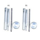 4/3Pcs/Set Leather craft Rapid Rivet Button METAL Snaps Fasteners
