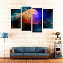 Non-woven Fabric Home Decor Abstract Wall Art Print Colorful Painting