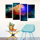 Non-woven Fabric Home Decor Abstract Wall Art Print Colorful Painting