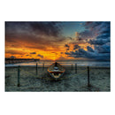 Home Wall Decor Abstract Colorful Painting Picture Printed Canvas Ret