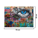 Modern Home Wall Decor Abstract Colorful Painting Picture Printed Canvas Ret