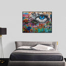 Modern Home Wall Decor Abstract Colorful Painting Picture Printed Canvas Ret