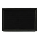 1x100 Jewelry Ring Display Organizer Case Tray Holder Earring Velvet Storage Hot