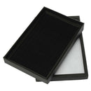 1x100 Jewelry Ring Display Organizer Case Tray Holder Earring Velvet Storage Hot