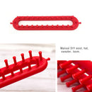 DIY ABS Plastic Long Knit Loom For Scarf Shawl Hat Socks Knitter Knitting new