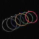 12x set Steel Rainbow Colorful Color Strings for Acoustic Guitar Good Quality