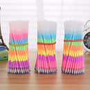 24x Multicolor Rainbow Watercolor Pens Refill Student Stationery School