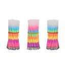 24x Multicolor Rainbow Watercolor Pens Refill Student Stationery School