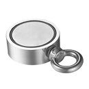 Round Double Side Super Strong Neodymium Fishing Magnet 80KG Pulling Force