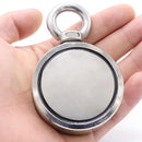 Round Double Side Super Strong Neodymium Fishing Magnet 80KG Pulling Force