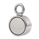 Round Double Side Super Strong Neodymium Fishing Magnet 80KG Pulling Force