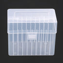 Empty Clear Commemorative Coin Storage Collection Box Holder Plastic Organizer