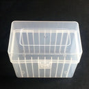 Empty Clear Commemorative Coin Storage Collection Box Holder Plastic Organizer