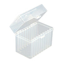 Empty Clear Commemorative Coin Storage Collection Box Holder Plastic Organizer