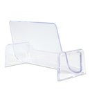 6x Clear Desktop Business Card Holder Display Stand Acrylic Plastic Desk Shelf