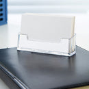 6Display-Stand Counter Business-Card-Holder Clear Acrylic Home-Supplies Clear