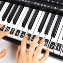 4pcs Piano Keyboard Stickers Speeds memory of the keys 54 61 or 88-KEY Music