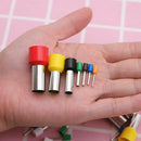 40Pieces Round Clay Cutters Plastic and Steel Indentation Circle Shape Cutters