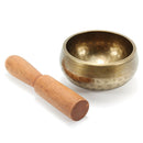 Buddhism Tibetan Chakra Buddhist Yoga Meditation Copper Hammered Singing Bowl US