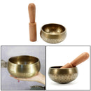 Buddhism Tibetan Chakra Buddhist Yoga Meditation Copper Hammered Singing Bowl US