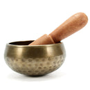 Buddhism Tibetan Chakra Buddhist Yoga Meditation Copper Hammered Singing Bowl US