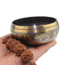 Buddhism Meditation Singing Bowl Hammered Yoga Copper Chakra Hammered ds we