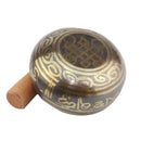 Buddhism Meditation Singing Bowl Hammered Yoga Copper Chakra Hammered ds we