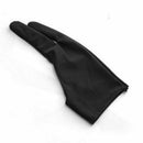 2x 2 Finger Anti-fouling Artist Drawing/Painting Tablet Pad Gloves Black Hot