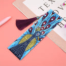 DIY Special Shaped Diamond Painting Creative Tassel Book Marks Leather Bookmark