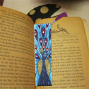 Creative DIY Shaped Diamond Painting Leather Bookmark Tassel Book Marks Gift New