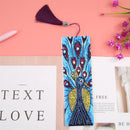 Creative DIY Shaped Diamond Painting Leather Bookmark Tassel Book Marks Gift New